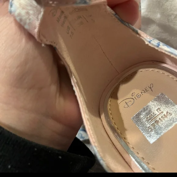 CALL IT SPRING Disney Ankle Wrap Heel 7.5 - Picture 4 of 6